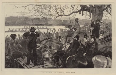 Wyścig łodzi w Oxfordzie i Cambridge